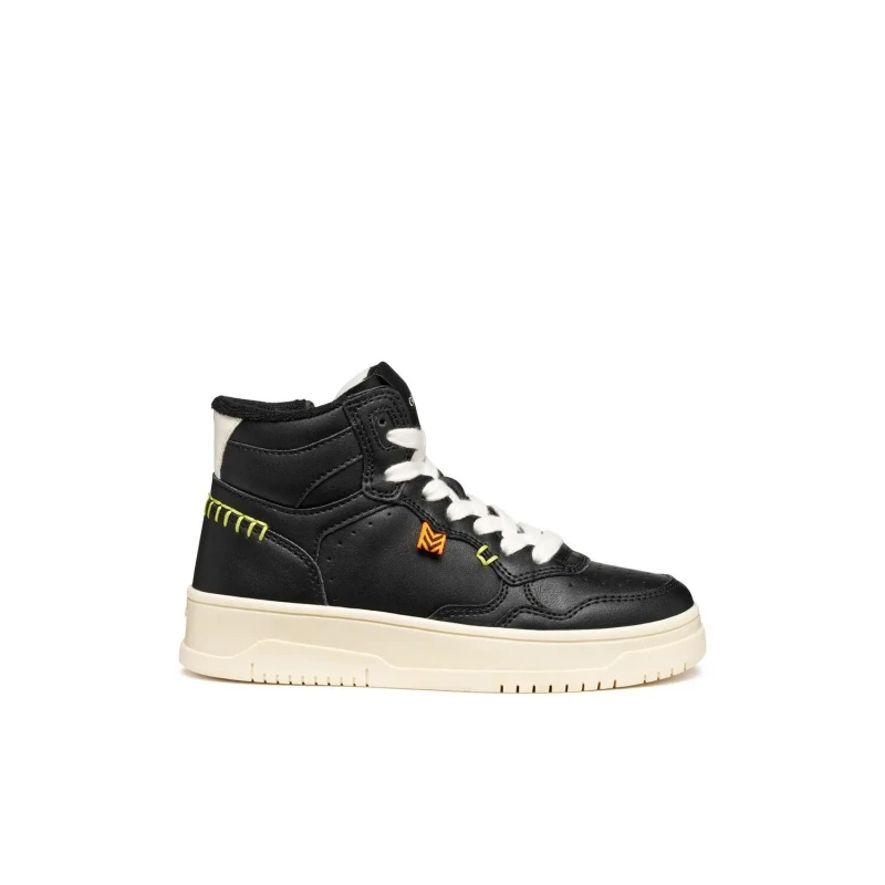 Image of Geox Girl Trainers Geox Lestrella Noir Female 34