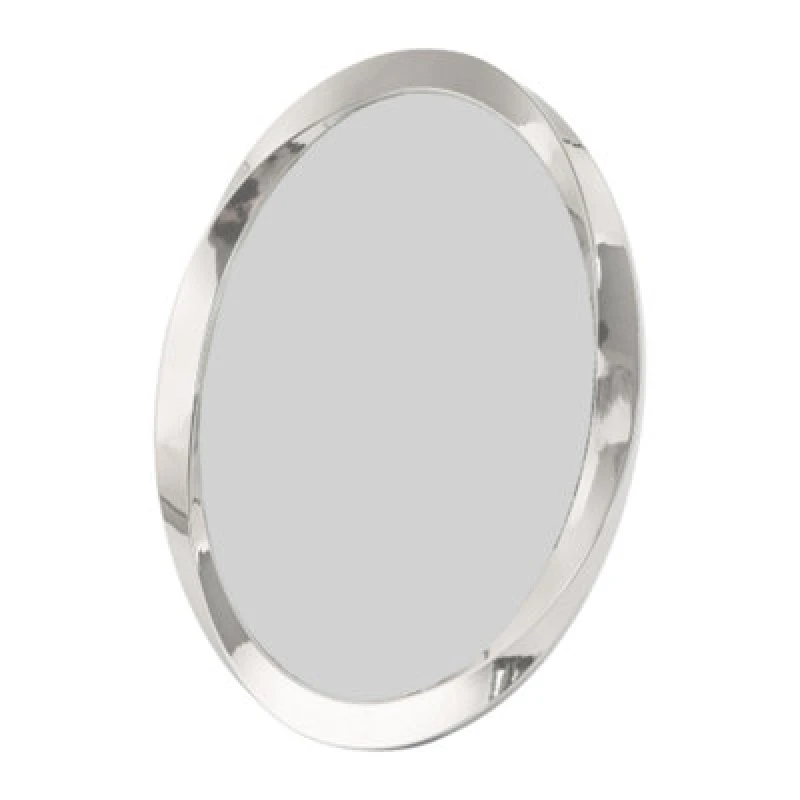 Image of Happy Homewares Modern Oval Nickel Plated Metal 4X6 Picture Frame With Twisting Design