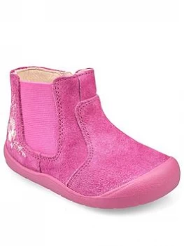 Image of Start-rite Girls First Chelsea Boot, Berry, Size 6 Younger