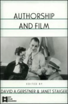 Image of Authorship and Film by David A. Gerstner Paperback