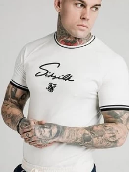 image of Siksilk Signature Piped Tech Tee