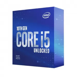 image of Intel Core i5 10600KF 10th Gen 4.1GHz CPU Processor