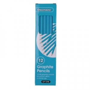 image of Classmaster Classroom Graphite HB Pencils Pack of 12 GP12HB