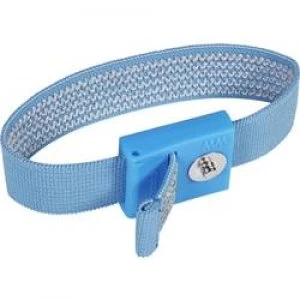 image of ESD wrist strap Dark blue Wolfgang Warmbier 3 mm