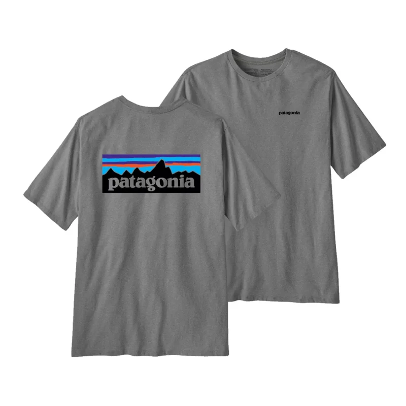 Image of T-Shirt Patagonia P-6 Responsibili-Tee Gris Male S