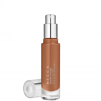 Image of BECCA Ultimate Coverage 24 Hour Foundation 30ml (Various Shades) - Sepia