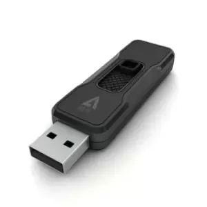 Image of V7 16GB USB 2.0 Flash Drive - With Retractable USB connector