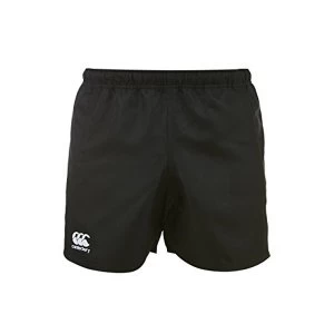 image of Canterbury Mens Advantage Rugby Shorts, Black, 2X-Large (38-40 inches)