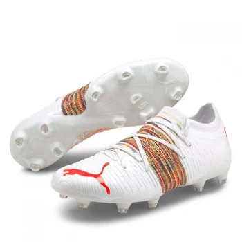 Puma Future Z 2.1 FG Football Boots - White/Red