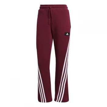 Image of adidas Sportswear Future Icons 3-Stripes Flare Tra - Victory Crimson