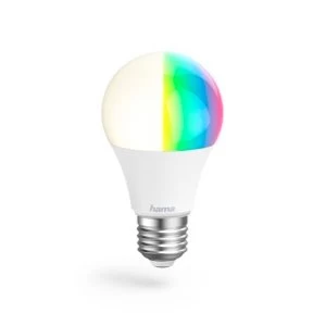 Image of Hama Smart Home LED Multicolored/White Light Alexa 10W, E27, 10 W, Multi-Colour