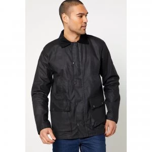 Image of Regatta Country Wax Black Jacket