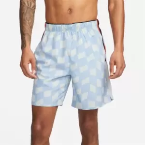 Image of Nike Dri-FIT Challenger Mens 7 Unlined Running Shorts - Blue