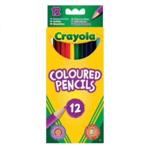 image of Crayola Coloured Pencils 12 pack