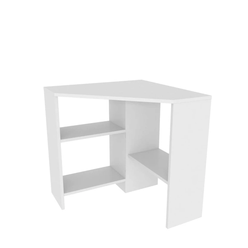 Image of Decorotika Alison 72cm Corner Computer Desk in White White Unisex