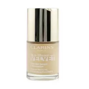 image of ClarinsSkin Illusion Velvet Natural Matifying & Hydrating Foundation - # 108.5W Cashew 30ml/1oz