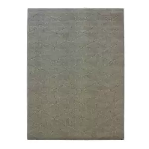 Image of Flair Rugs Skyline Petronas Thin Weave Floor Rug (67cm x 100cm) (Brown)