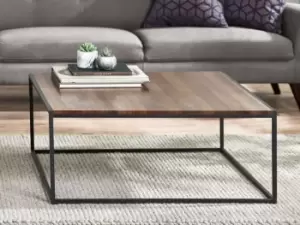 Julian Bowen Tribeca Walnut Effect Square Coffee Table