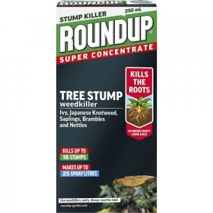 image of Round Up Roundup Super Concentrate Tree Stump and Root Killer 250ml