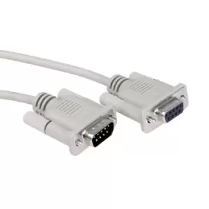 Image of ROLINE RS232 Cable, DB9 M - F 6 m