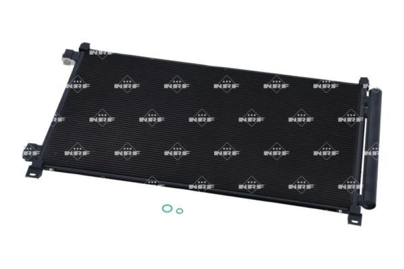 Image of NRF 350619 Condenser EASY FIT with seal ring, with nitrogen filling Condenser,air conditioning (448)