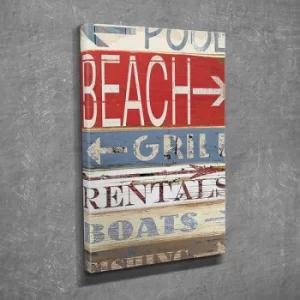 Image of DC146 Multicolor Decorative Canvas Painting
