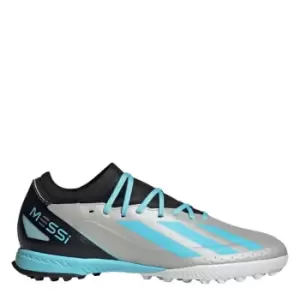 Image of adidas X.3 Adults Astro Turf Trainers - Silver