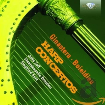 Image of Jutta Zoff - Ginastera/Boieldieu: Harp Concertos CD
