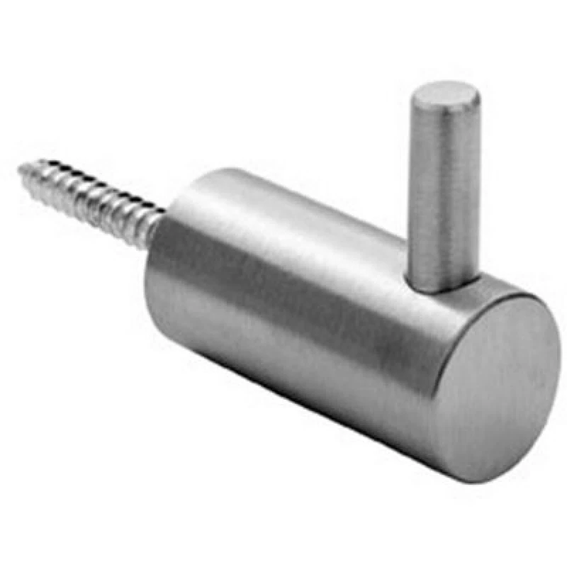 Image of Loops Coat Hook with Concealed Fixing 35mm Projection Satin Stainless Steel Metallics