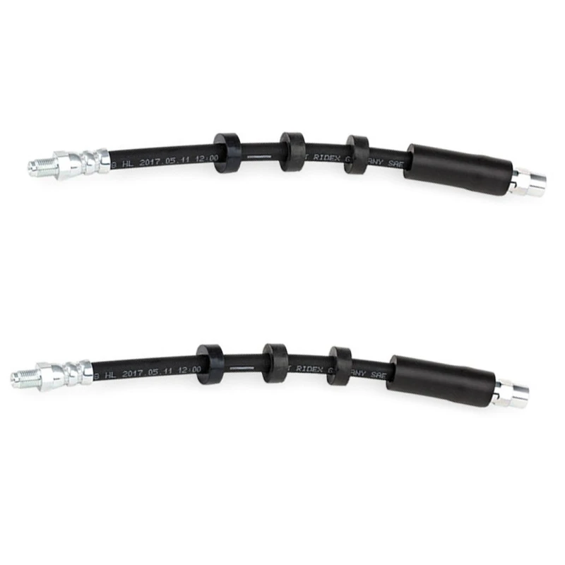Image of RIDEX 83B0796 Brake Hose Rear Axle Brake Hose (83)