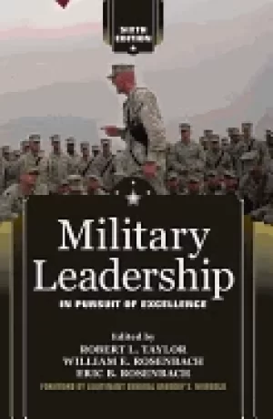 Image of military leadership in pursuit of excellence