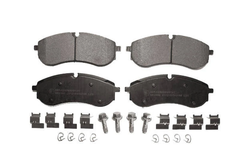 Image of LPR 05P2196 Brake pad set with accessories, with bolts/screws Brake Pad Set,disc brake (402)