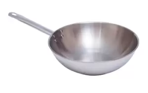 Pyrex Master Stainless Steel Wok, 28cm