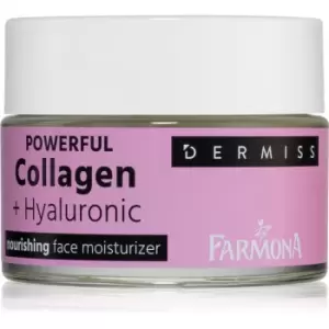 image of Farmona Dermiss Powerful Collagen + Hyaluronic Nourishing Day and Night Cream 50ml