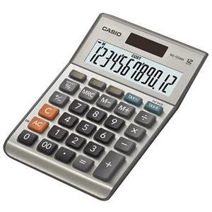 Image of Original Casio MS 120BM 12 digit CostSellMarginTax Desktop Calculator Silver