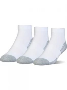 Image of Urban Armor Gear Mens Heatgear Tech Lo Cut 3 Pack Socks Stone