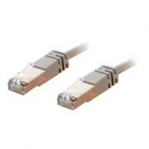 Image of C2G 20m Shielded Cat5E Moulded Patch Cable - Grey