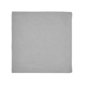 Image of Zoffany Lambswool Knitted Throw, Flint Grey