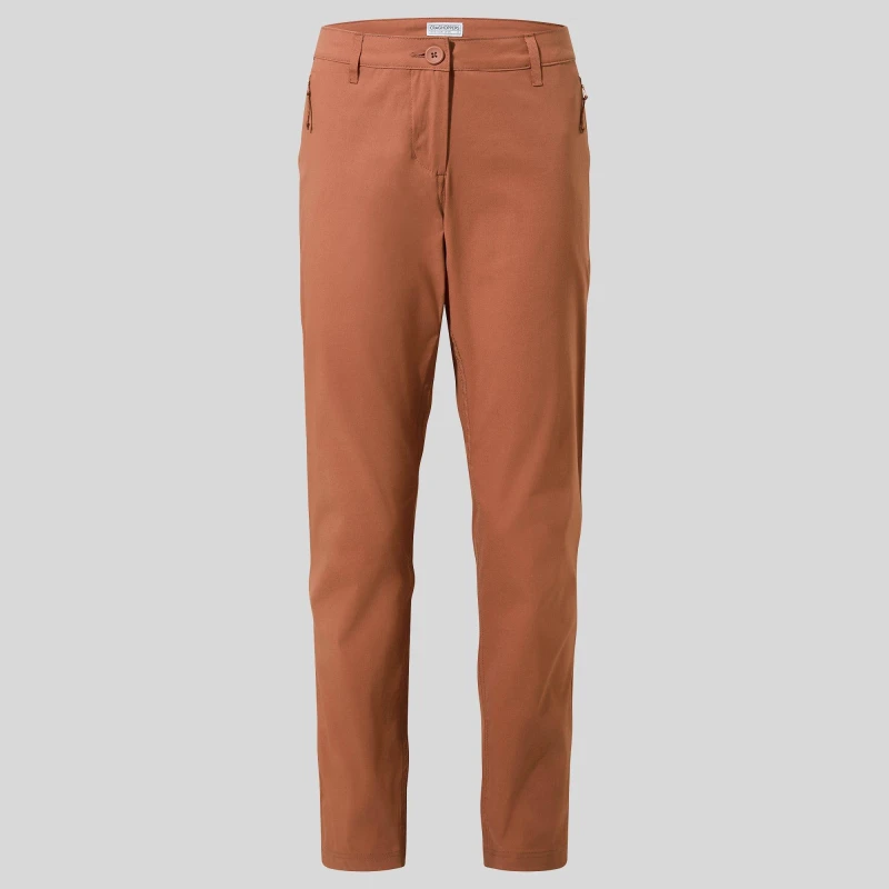 Image of Craghoppers Crag Kiwi Pro Trs - Orange Orange 10 R