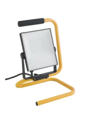 image of ELIOS Outdoor LED Flood Light Silver, IP44 1600lm 4000K 21.5x36.5cm