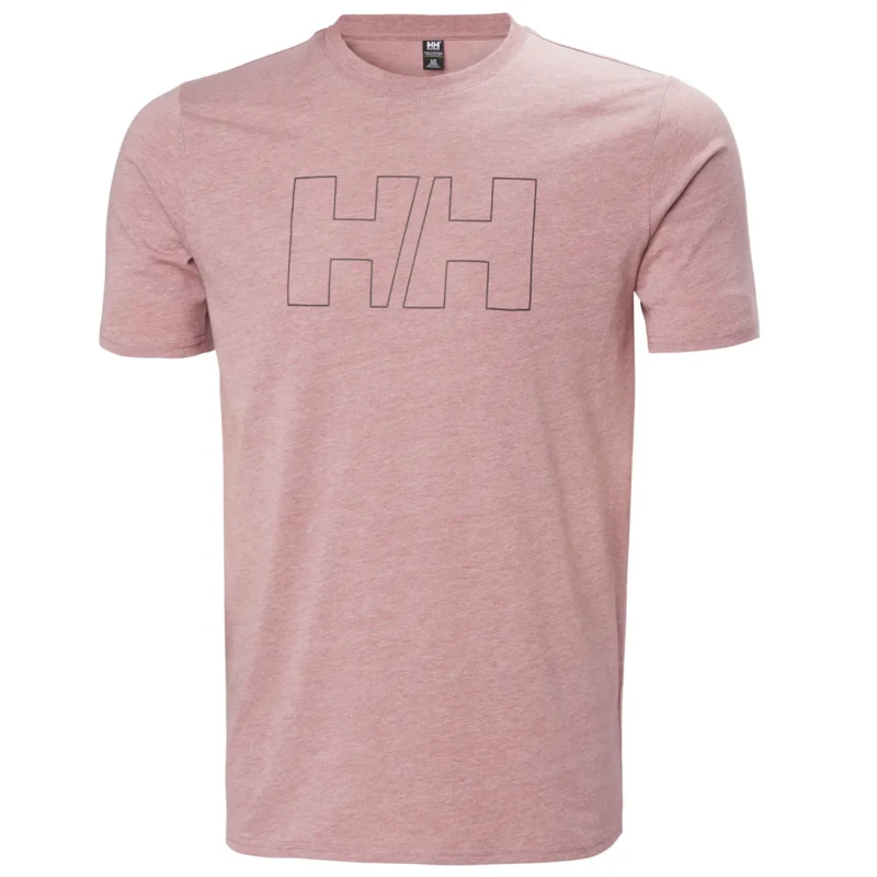 Image of T-Shirt Helly Hansen Logo Violet Male 2XL