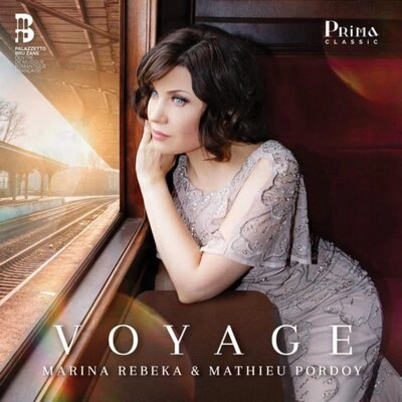 Image of Marina Rebeka - Marina Rebeka & Mathieu Pordoy: Voyage CD Album - Used