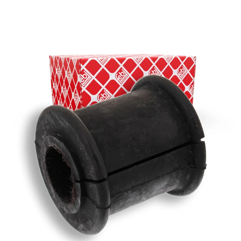 Image of FEBI BILSTEIN 41009 Stabilizer Bushes Rear Axle, Rubber Rubber Anti-roll Bar Bush Kit (1334)