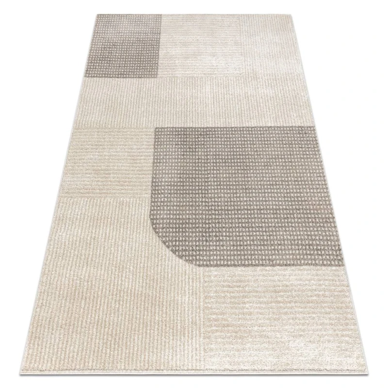 Image of RugsX Carpet Fusion 0805 Cream / Beige - Geometric, Modern, Abstract 160X220 Cm