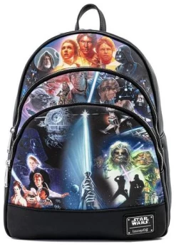Image of Star Wars Loungefly - Original Trilogy Mini backpacks multicolour