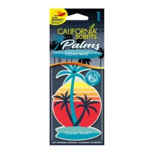 image of California Car Scents Ocean Wave Car Air freshener (Case Of 6)