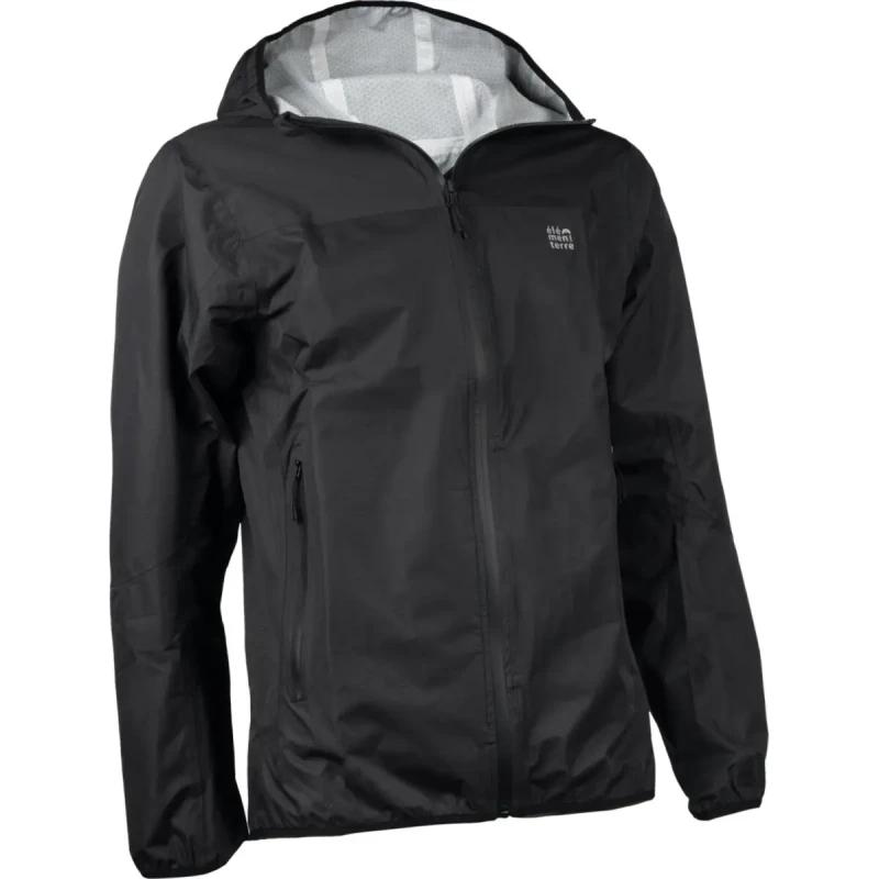Image of Womens waterproof jacket Elementerre Tempest Noir Female XS