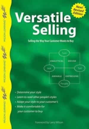 Image of Versatile Selling by Larry Wilson
