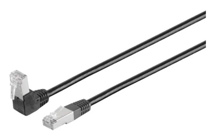 Image of Microconnect UTP60025BA networking cable Black 0.25 m Cat6 U/UTP (UTP)
