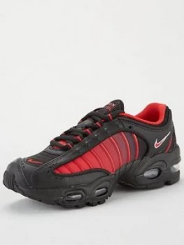 image of Nike Air Max Tailwind Iv Junior Trainer - Black/Red